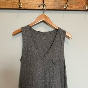 Madewell vneck tank